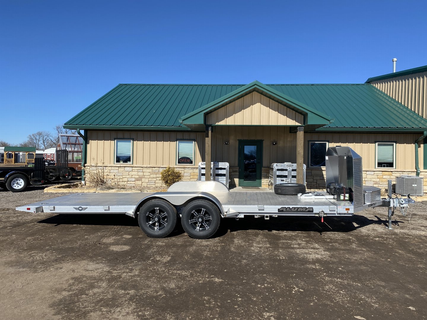 Used 2024 ALUMA 8220 Tilt Car / Racing Trailer Hutchinson Kansas