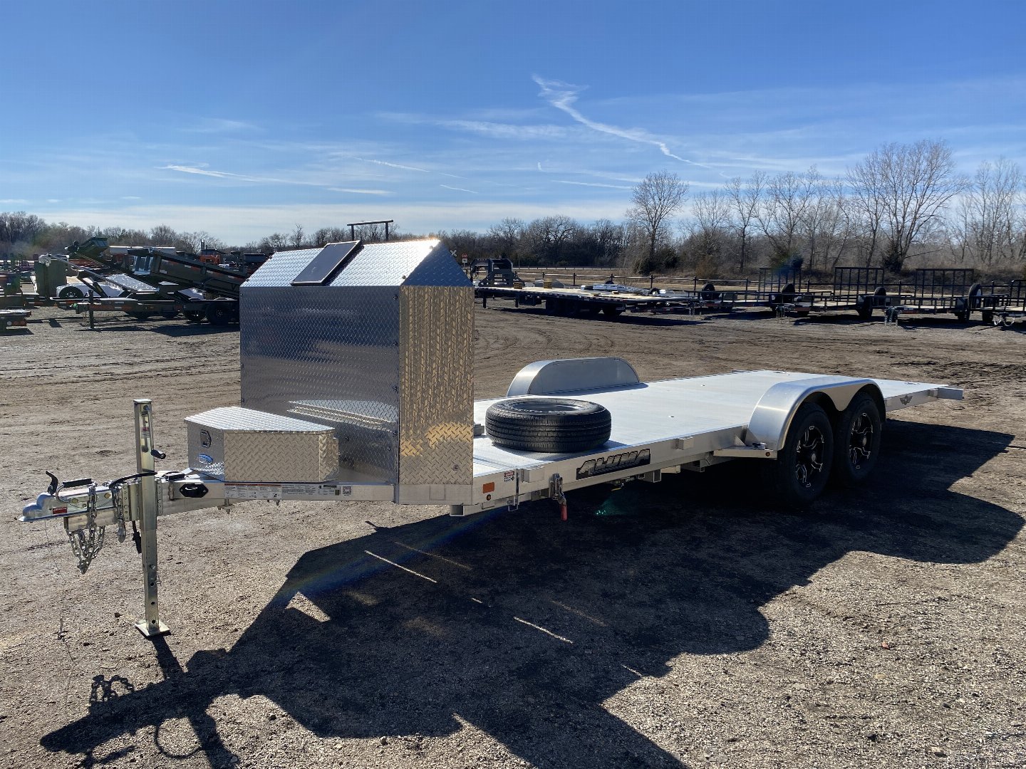 Used 2024 ALUMA 8220 Tilt Car / Racing Trailer Hutchinson Kansas