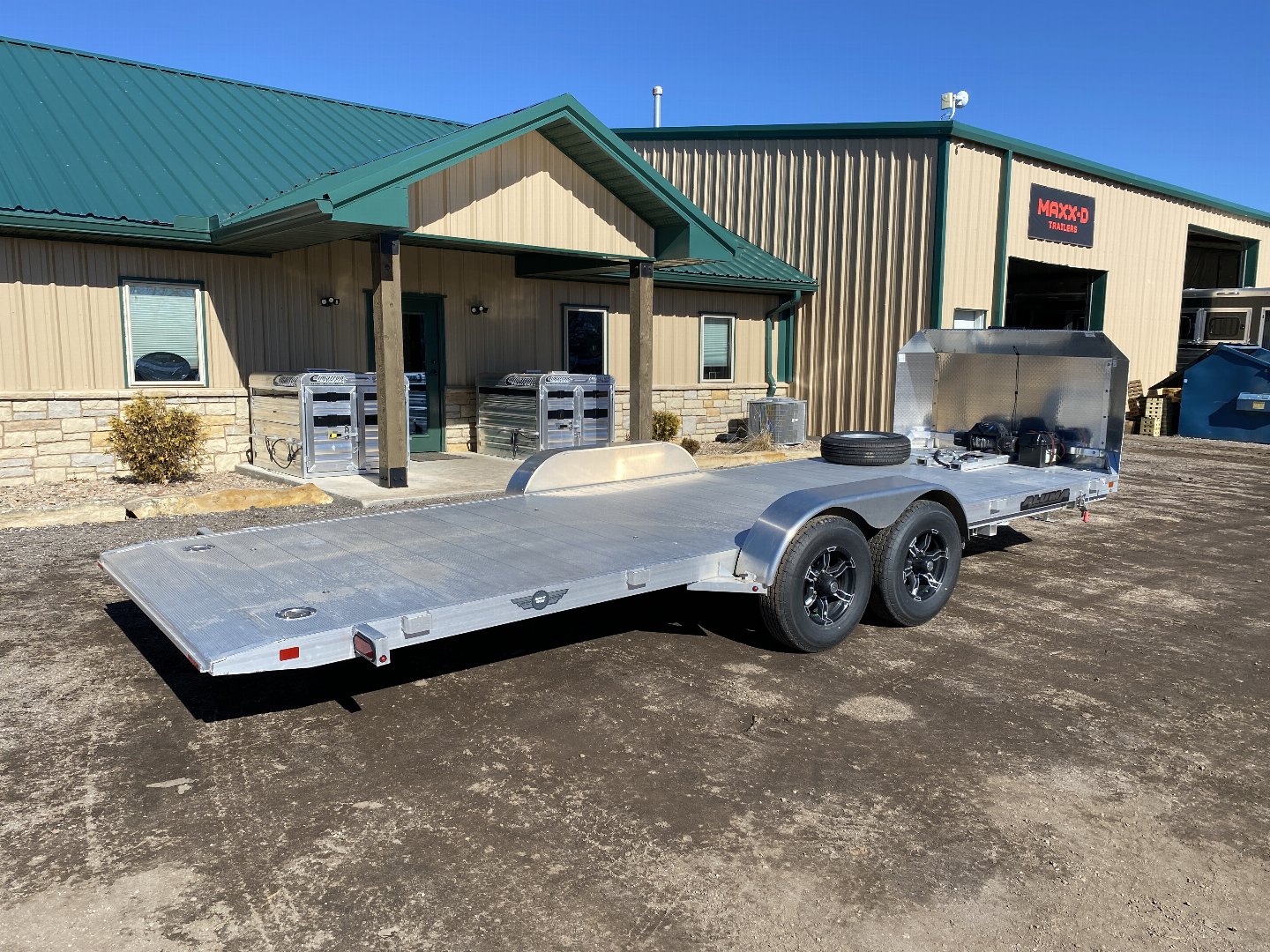 Used 2024 ALUMA 8220 Tilt Car / Racing Trailer Hutchinson Kansas