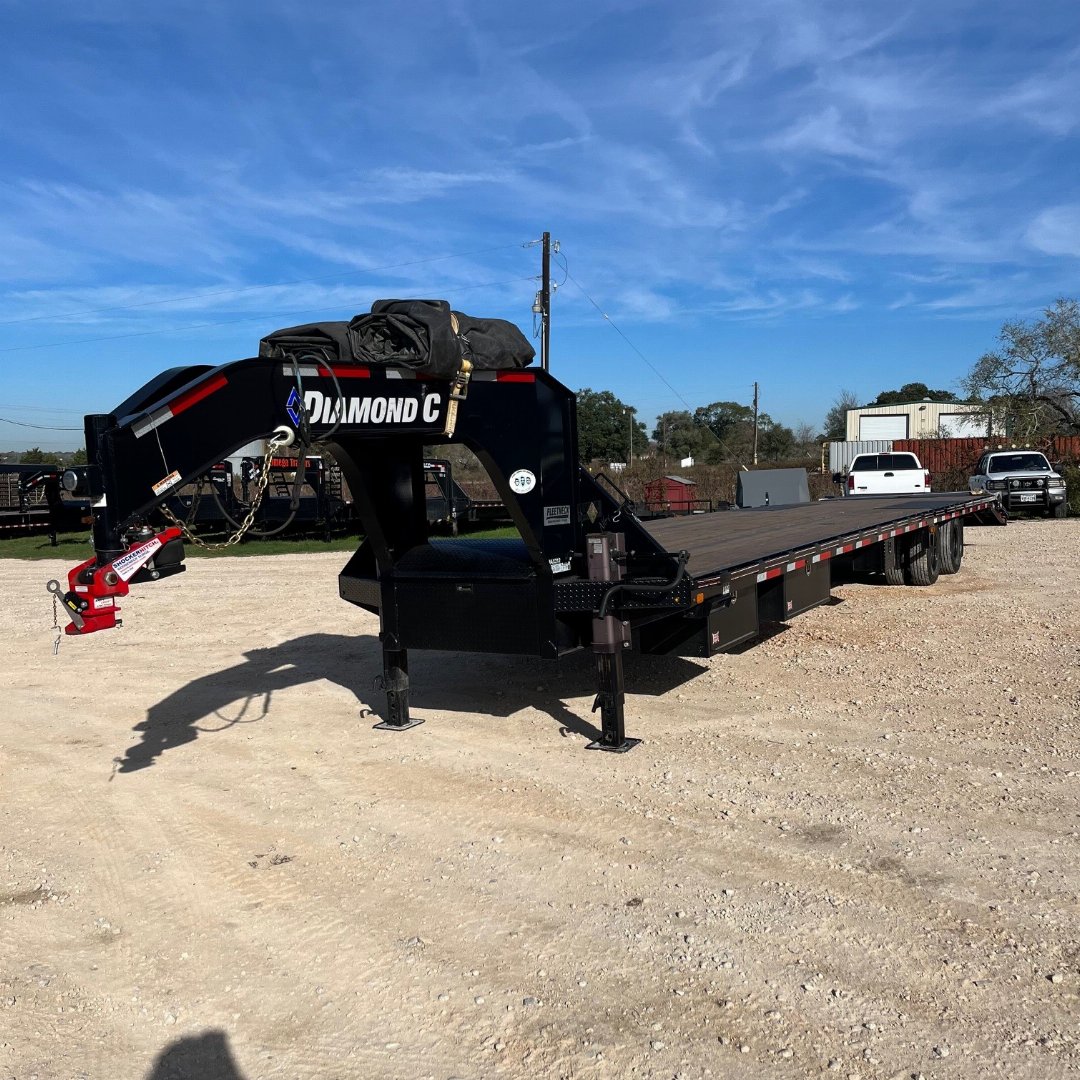New 2023 NORSTAR GH2028MR Flatbed Trailer Hallettsville Texas