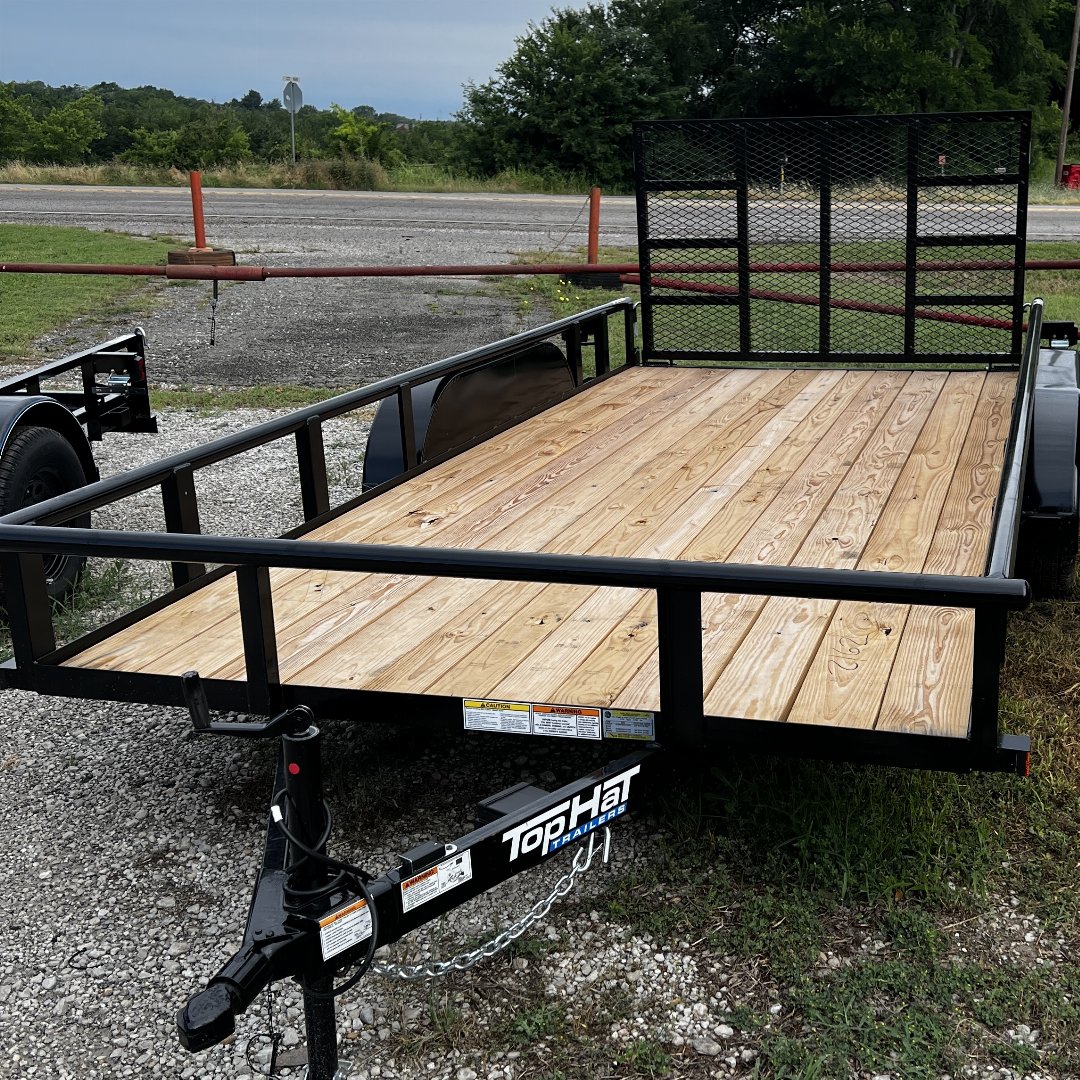 New 2024 Top Hat MP16X837ER Utility Trailer Trenton Texas