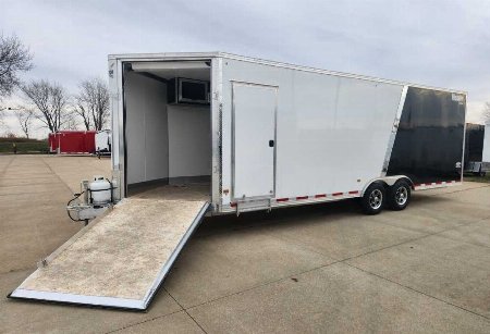 New 2024 Mission 8.5x24 All Sport Snowmobile Trailer