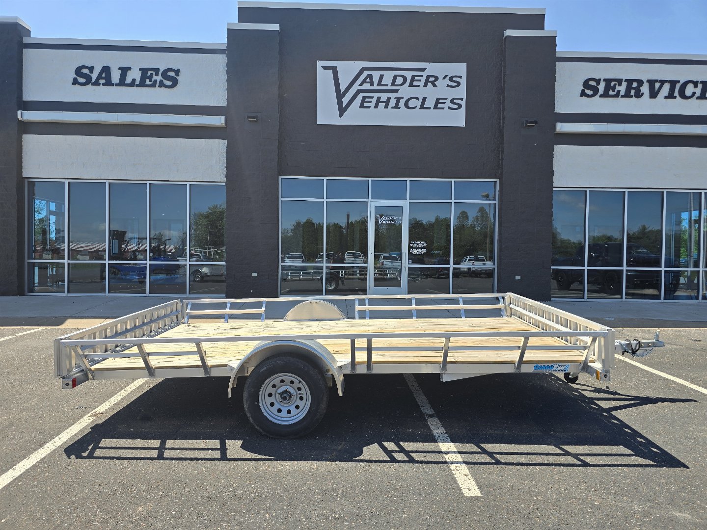 New 2023 CargoPro Trailers 83 X 14 3K ALUMINUM ATV Utility Trailer