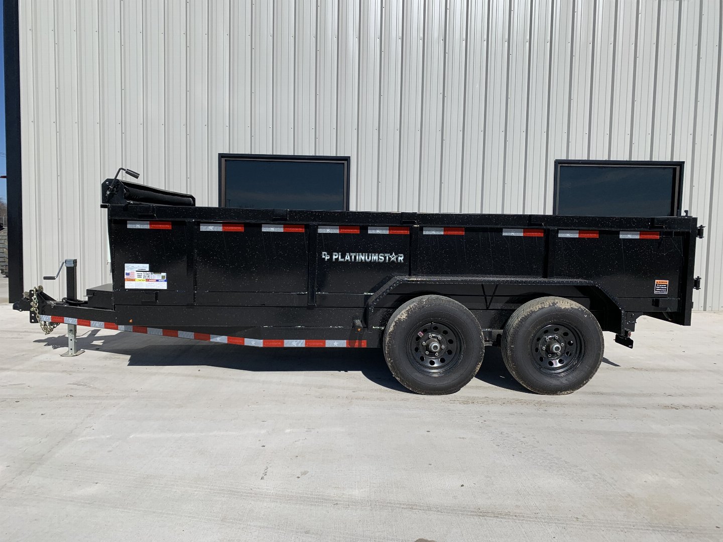 New 2023 Platinum ECO DUMP Dump Trailer Paris Texas