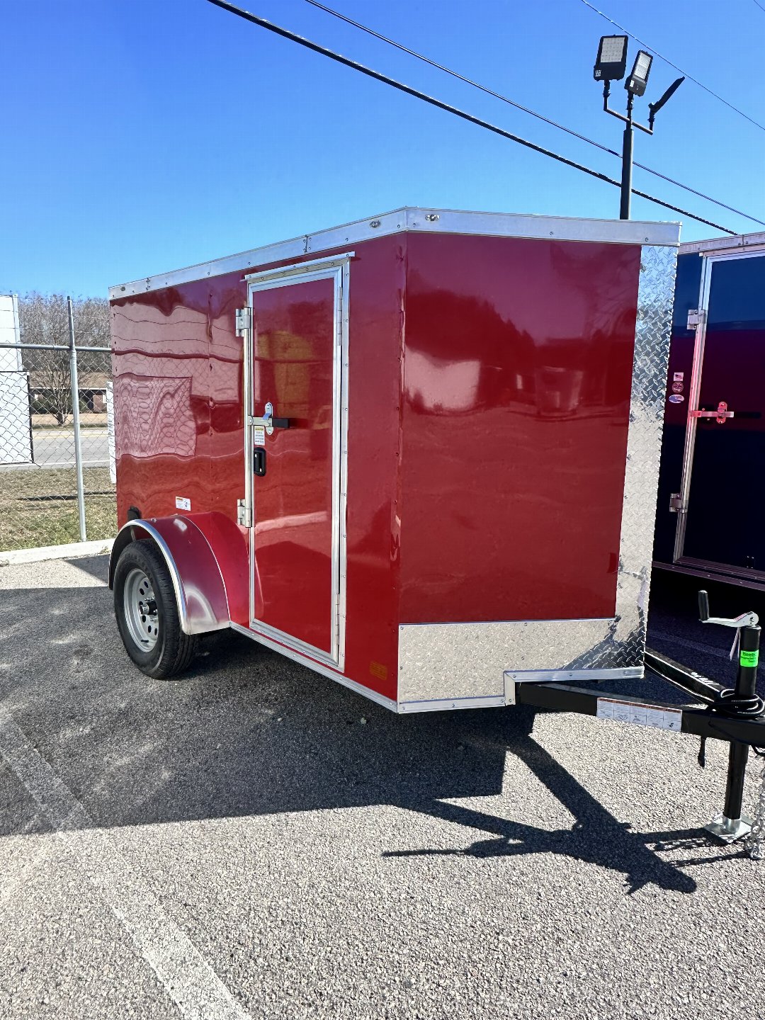 New 2024 NATIONCRAFT TRAILERS 5x8 Enclosed Cargo / Enclosed Trailer