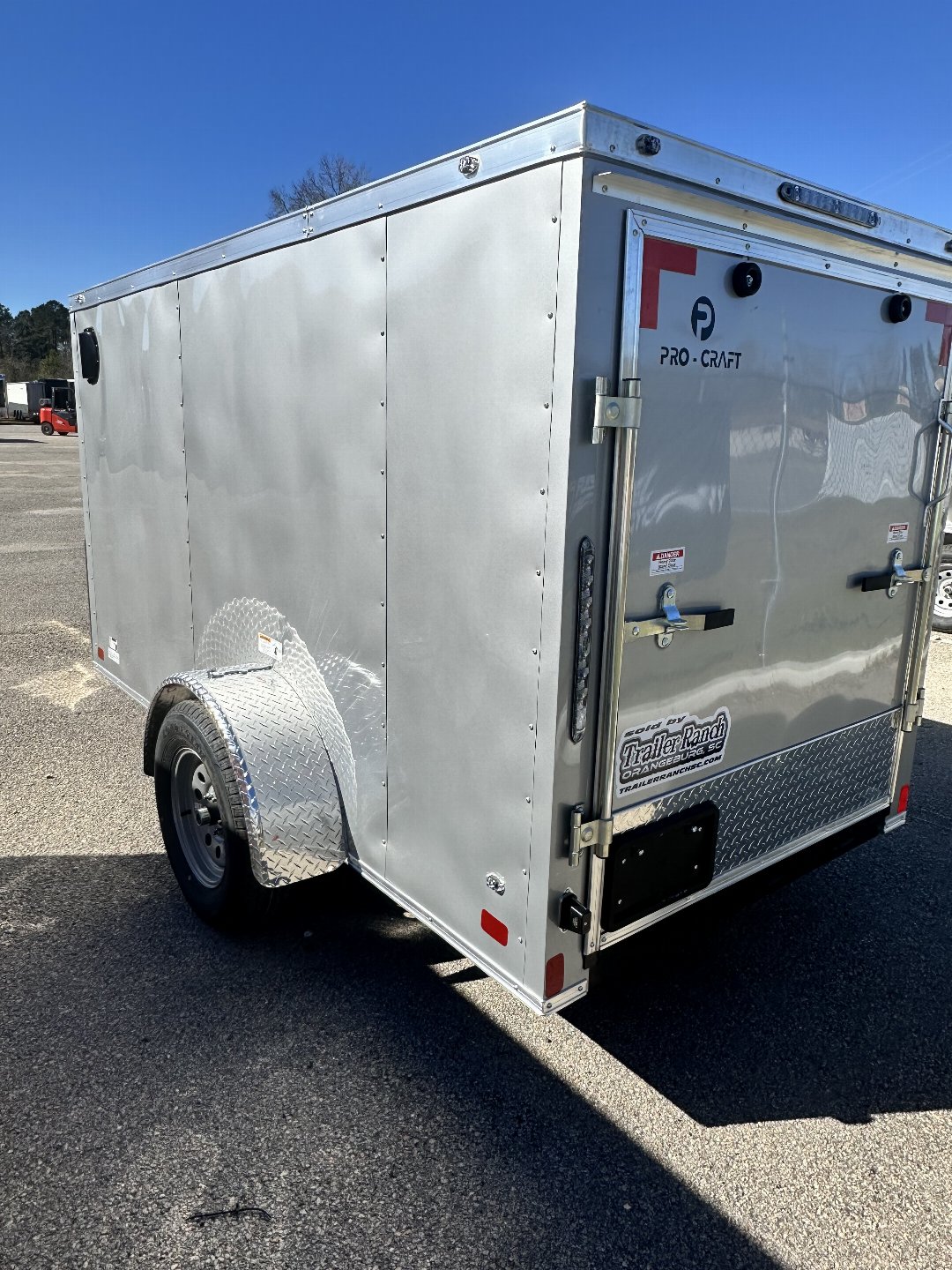 New 2024 NATIONCRAFT TRAILERS 5x10 Enclosed Trailer Cargo / Enclosed