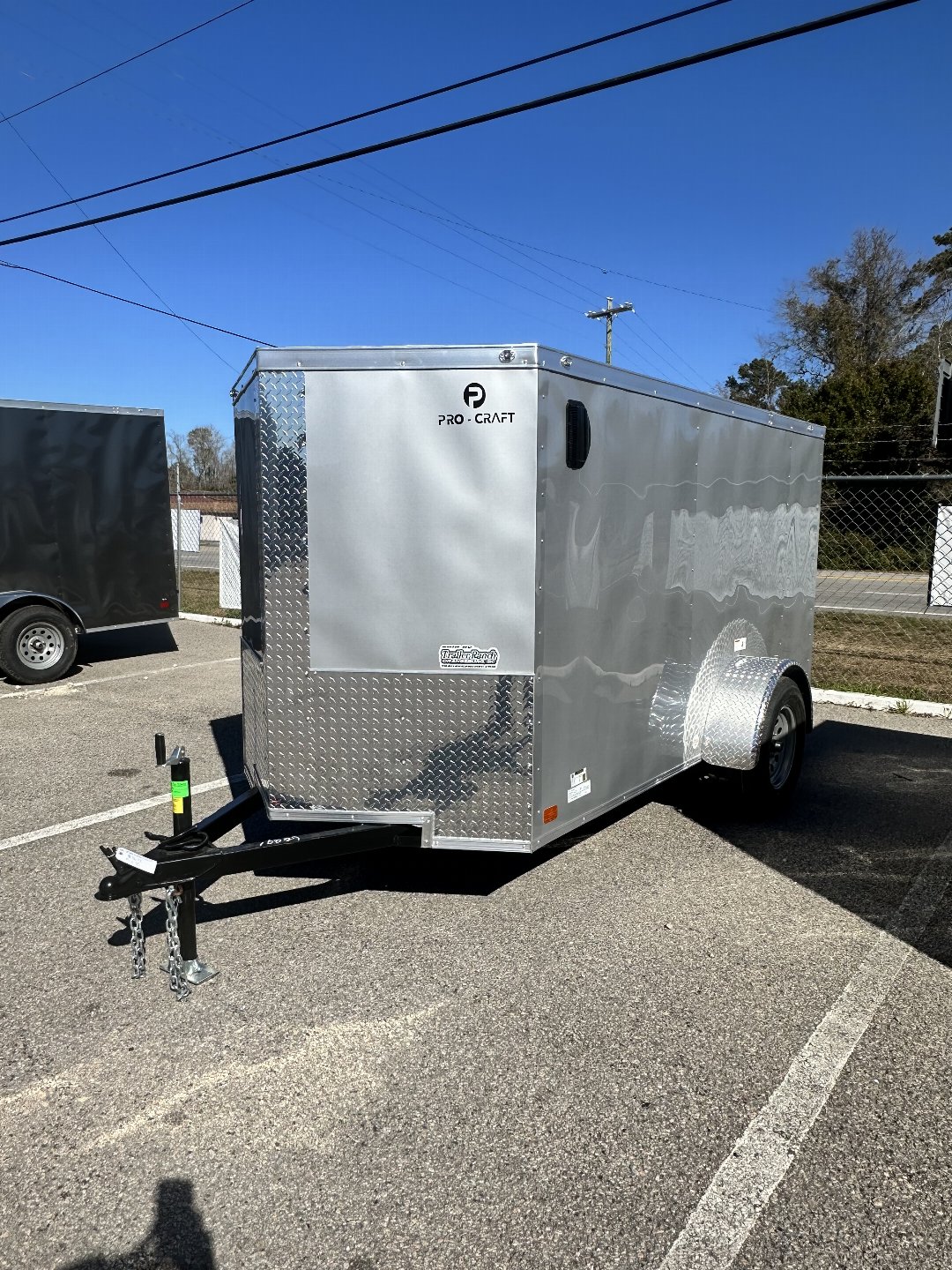 New 2024 NATIONCRAFT TRAILERS 5x10 Enclosed Trailer Cargo / Enclosed