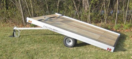 New 2022 Chilton SD22-12A-2 Snowmobile Trailer