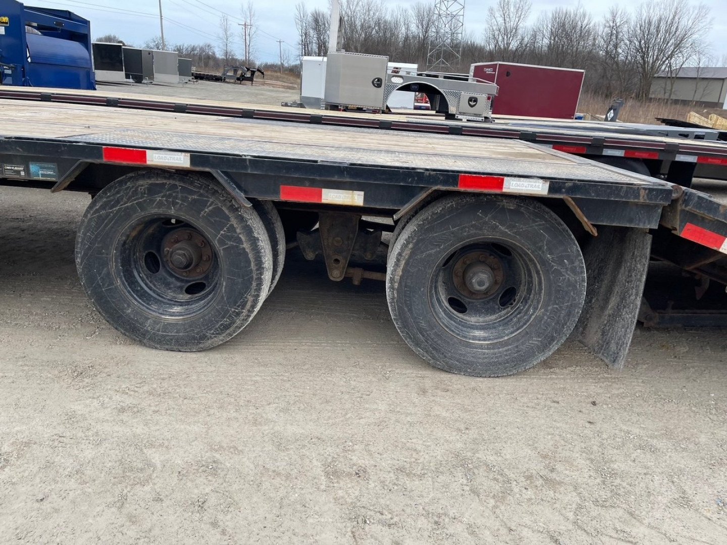 Used 2021 Load Trail HYD DOVE GOOSENECK Flatbed Trailer